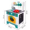 Ecotoys dětská dřevěná mini kuchyňka Little Chef
