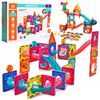 Doris magnetická stavebnice se skluzavkou DIY Magnetic 78 dílů