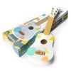Ecotoys dětská dřevěná kytara Little Guitar bílá