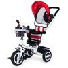 Ecotoys dětská tříkolka s otočným sedadlem Trike 2v1 červená