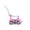 Odrážedlo Mega Car s vodící tyčí 3v1 růžové