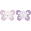 Chicco Physio silikon Comfort růžová Girl 1 ks