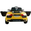 Elektrické auto Audi R8 Spyder žluté