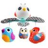 Huile Toys cestovný kolotoč nad postieľku s melódiami Bird Toys