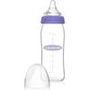 Lansinoh Sklěněná láhev 240ml, savička