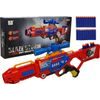 ROZBALENO Velký dětský samopal Blaze Storm RED s pěnovými náboji