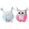 BabyOno Plyšová hračka s chrastítkem Owl Sofia