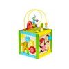 Ecotoys dřevěná edukační kostka s labyrintem 5v1