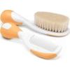 Hřeben a kartáček - oranžová