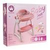 Krmící židlička pro panenku Baby Seat s příslušenstvím