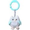 BabyOno Plyšová hračka s chrastítkem Owl Sofia small