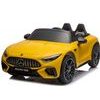 Elektrické autíčko Mercedes AMG SL63 žluté