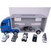 Nákladní auto se 6 kovovými autíčky a skluzavkou Carrier Truck