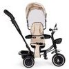 Ecotoys dětská tříkolka s otočným sedadlem Trike 2v1 béžová