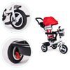 Ecotoys dětská tříkolka s otočným sedadlem Trike 2v1 červená