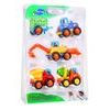 Huile Toys sestava 4 autíček na setrvačník Farm Country Vehicle