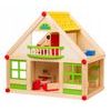 Doris dřevěný domeček pro panenky s balkónem