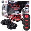 Auto na dálkové ovládání 4x4 s výměnnými koly Fire Wolf 1:18