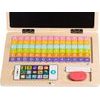 Ecotoys dřevěný notebook s magnetickým monitorem