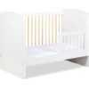 Dětská postýlka Klups Karolina II bílá+borovice