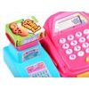 Dětská elektronická pokladna s kalkulačkou Deluxe Shopping růžová