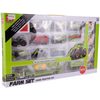 Souprava zemědělských strojů a zvířátek Farmer Set
