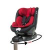 4 BABY Autosedačka NANO-FIX 0-18 RED
