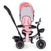Ecotoys dětská tříkolka s otočným sedadlem Trike 2v1 růžová