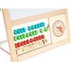 Ecotoys oboustranná kreslící tabule s počítadlem Abacus Board
