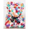 Medvídek z růží duhový Rose Bear 40 cm
