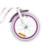 Mexller dětské kolo SISI 16" s vodící tyčí bílofialové