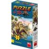 Puzzle Dinosauři 60 dílků + figurka - mix 6 druhů