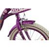 Mexller dětské kolo Village 16" s vodící tyčí fialové