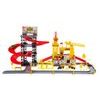 Majlo Toys parkovací garáž se zvuky + 8 autíček Building Parking