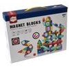 Magnetická stavebnice se skluzavkou Magnet Blocks 148 dílů