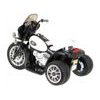 Dětská elektrická tříkolka Chopper bílá