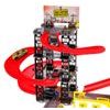 Majlo Toys parkovací garáž se zvuky + 8 autíček Building Parking