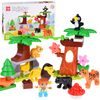 Konstrukční stavebnice se zvířátky Animal Jungle 41 dílků