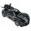 Autíčko na dálkové ovládání s kouřovým efektem Speed X 1:20 černé