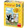Minipuzzle Krtek 8 druhů 54 dílků