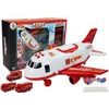 Interaktivní letadlo s autíčky, světly a zvuky Fire Airplane