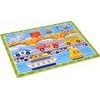 Dřevěné puzzle dopravní vozidla 9 dílné