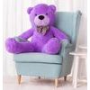 Plyšový medvěd Kvído 130 cm fialový