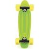 Skateboard - pennyboard - zelená, žlutá kola