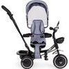 Ecotoys dětská tříkolka s otočným sedadlem Trike 2v1 šedá