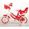 Dětské kolo Volare Lovely 12" červeno-bílé