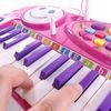 Dětské elektronické klávesy s mikrofonem a nahráváním Music Keyboard růžové