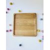 Dřevěný tác - obdélníkový (20 x 35 cm)