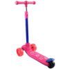 Dětská koloběžka Scooter 708 se svítícími koly - růžová
