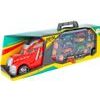 Nákladní auto se 6 autíčky, skluzavkou a podložkou Race Truck